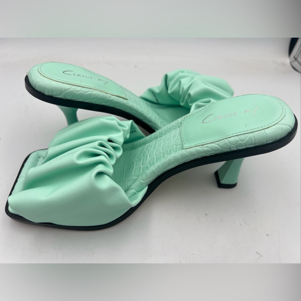 Circus by Sam Edelman women’s Size 8.5 Mint Green Crush Slade Sandal Heel NEW - Picture 10 of 11